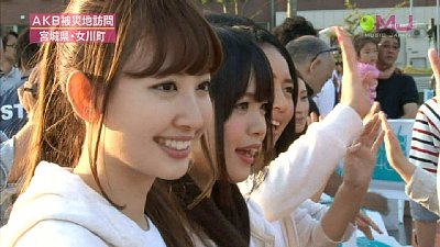 AKB48　MUSIC JAPAN　キャプチャー画像